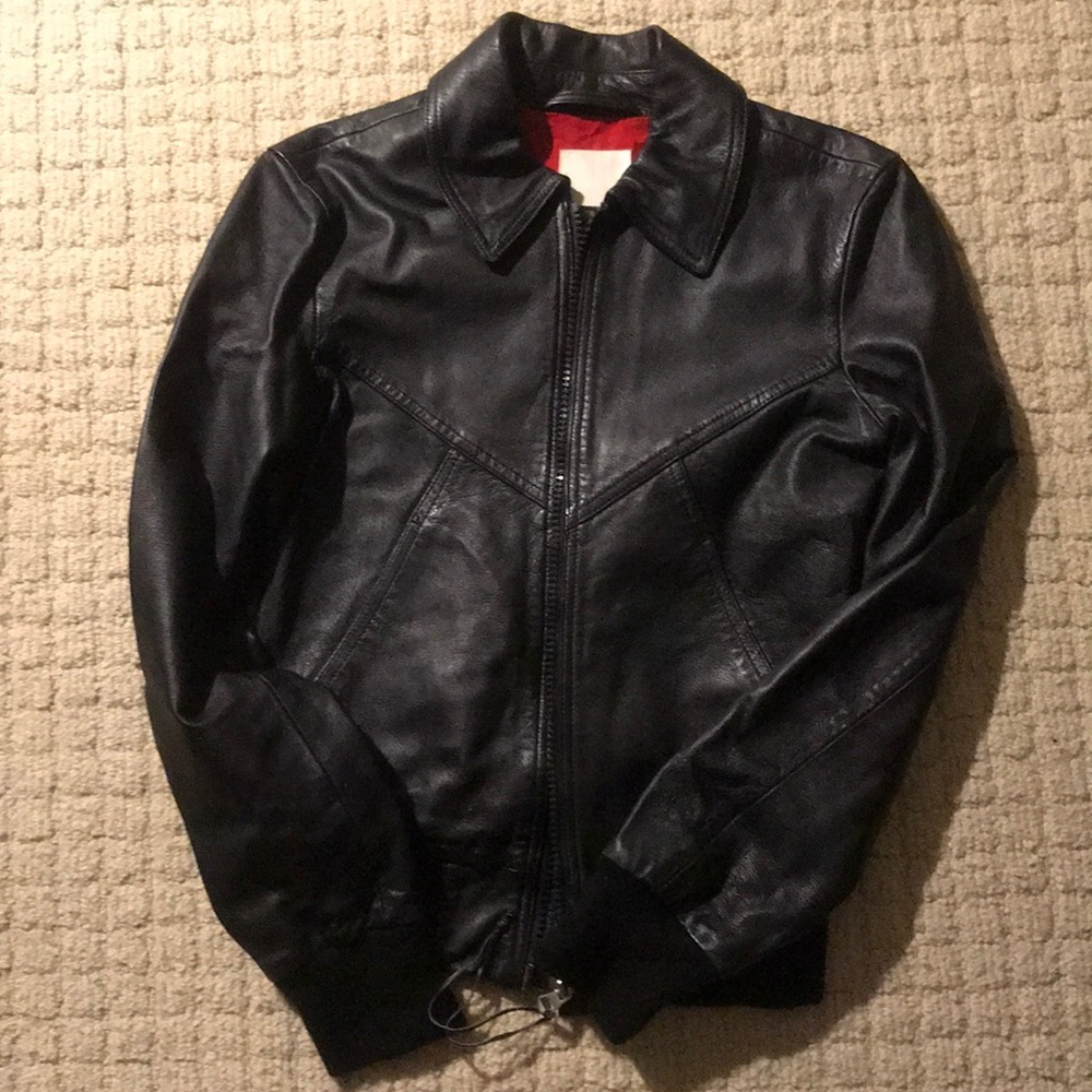 Leather jacket